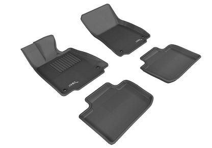 3D MAXpider Custom Fit Floor Liner Black for 2014-2022 LEXUS IS