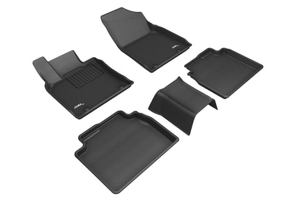 3D MAXpider Custom Fit Floor Liner Black for 2019-2023 LEXUS ES Hybrid Only