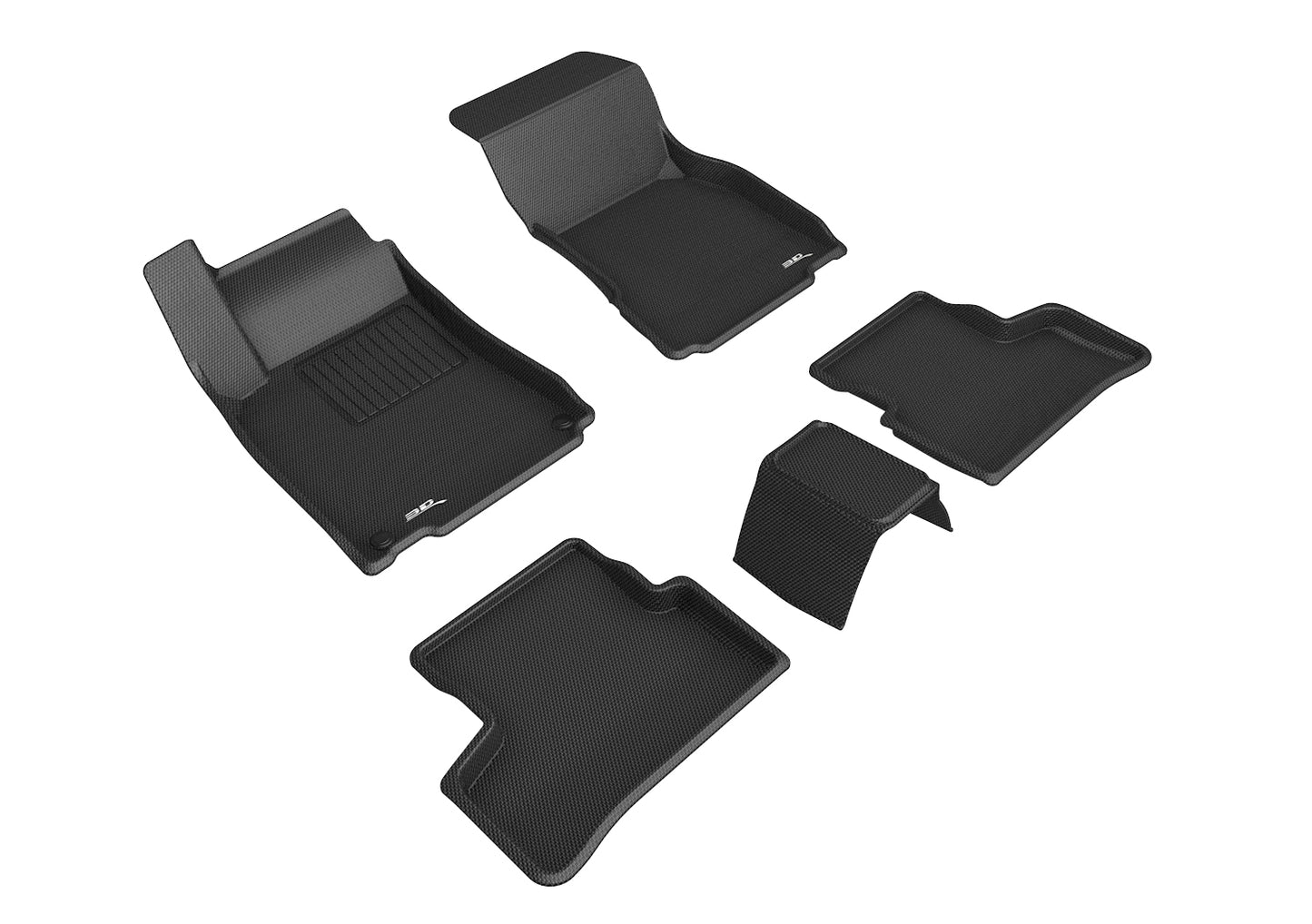 3D MAXpider Custom Fit Floor Liner Black for 2021-2023 MERCEDES-BENZ GLA-CLASS