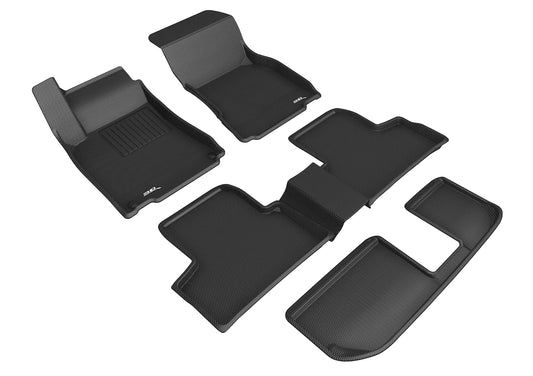 3D MAXpider Custom Fit Floor Liner Black for 2020-2023 MERCEDES-BENZ GLB-CLASS All 3 Rows