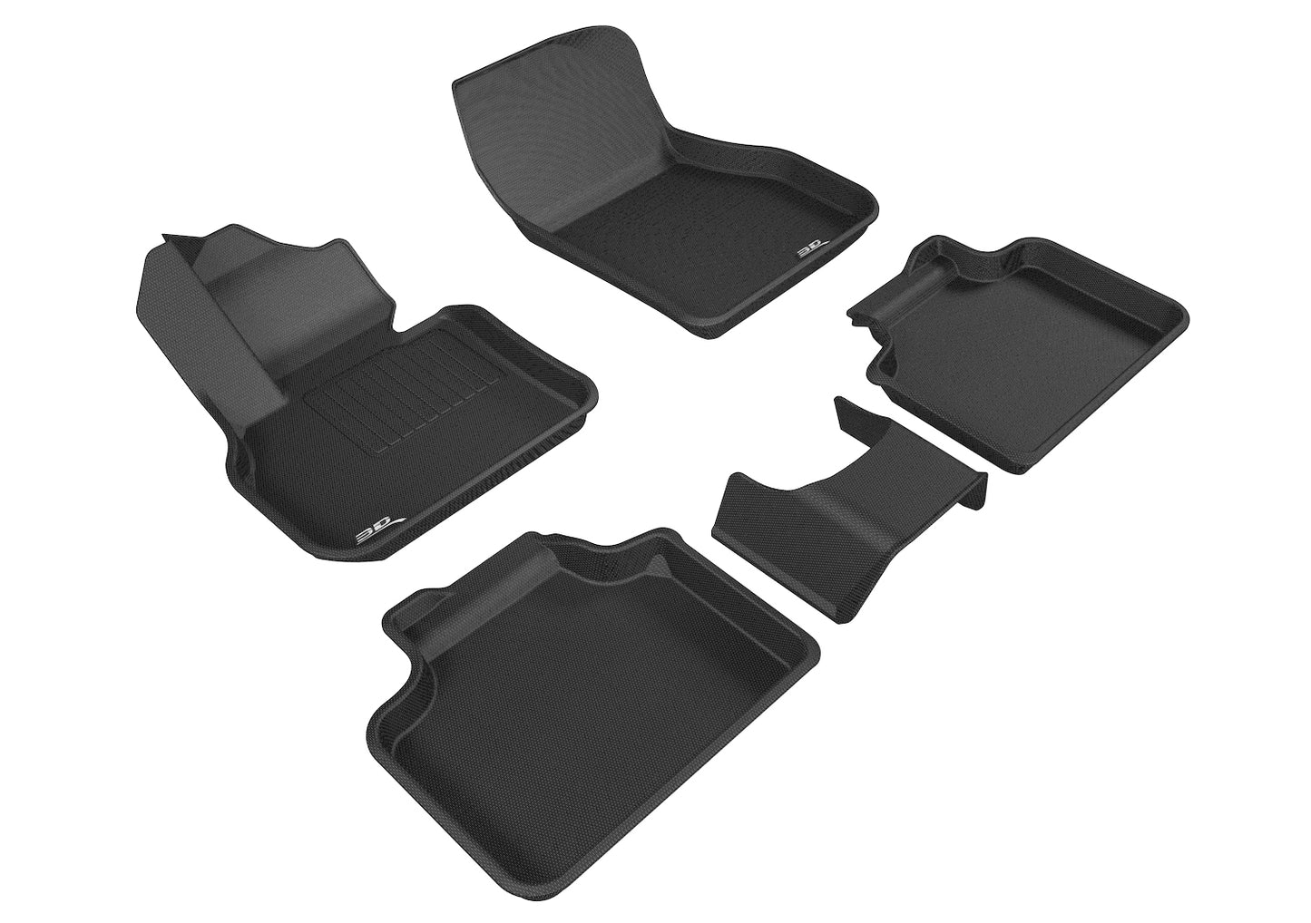 3D MAXpider Custom Fit Floor Liner Black for 2017-2023 MINI COUNTRYMAN