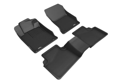 3D MAXpider Custom Fit Floor Liner Black for 2019-2023 NISSAN ALTIMA