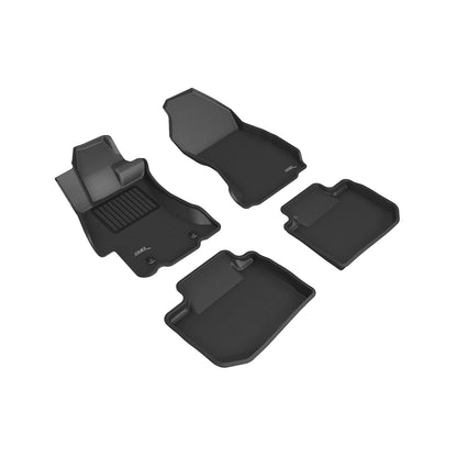 3D MAXpider Custom Fit Floor Liner Black for 2012-2017 SUBARU XV CROSSTREK