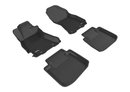 3D MAXpider Custom Fit Floor Liner Black for 2015-2019 SUBARU OUTBACK