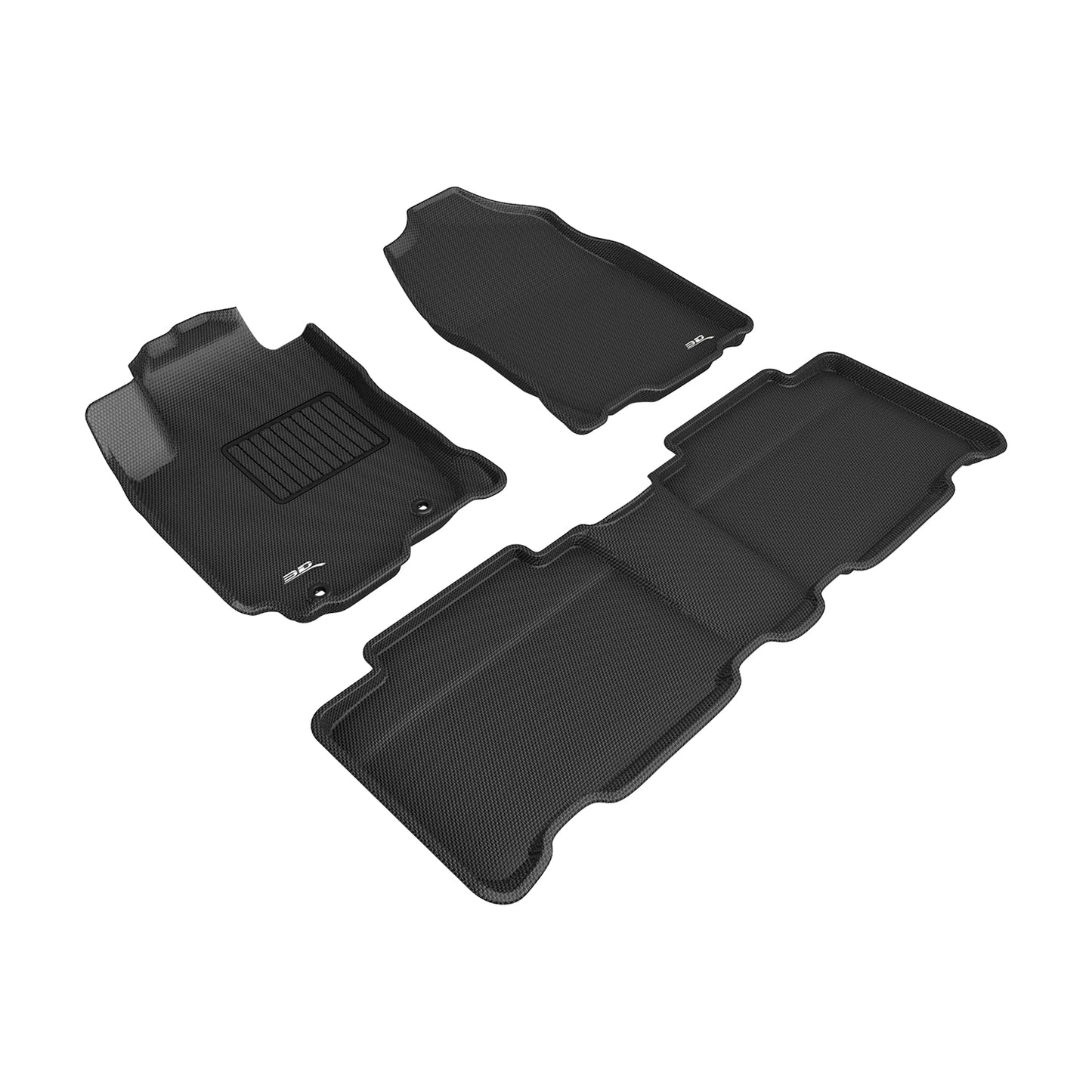 3D MAXpider Custom Fit Floor Liner Black for 2013-2018 TOYOTA RAV4