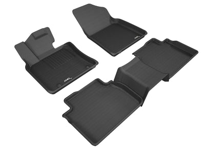 3D MAXpider Custom Fit Floor Liner Black for 2018-2023 TOYOTA CAMRY