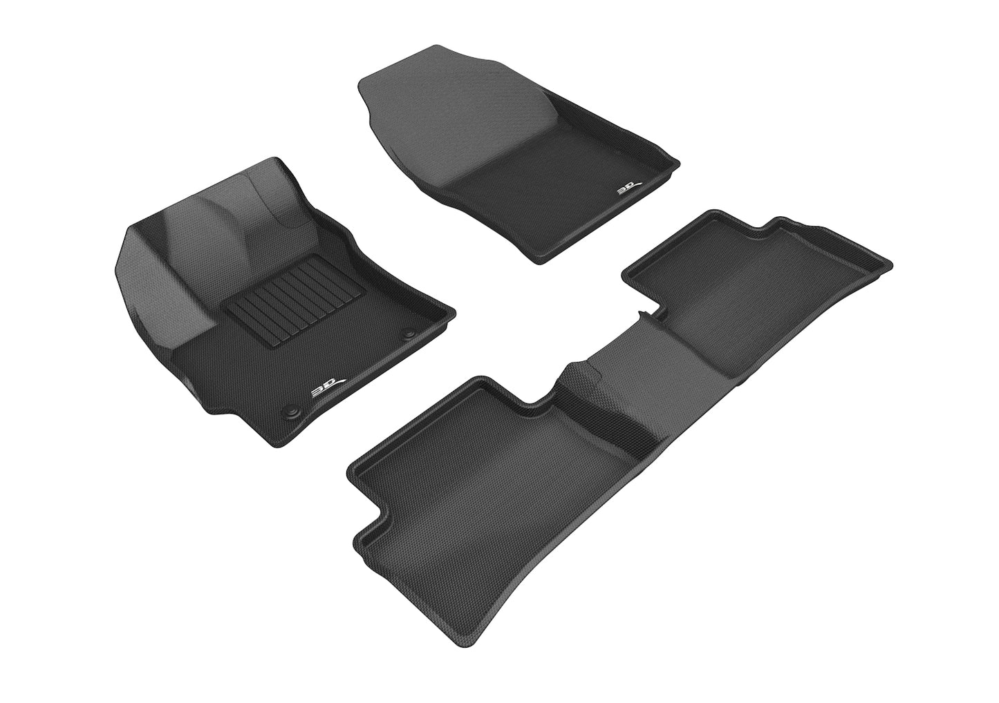 3D MAXpider Custom Fit Floor Liner Black for 2019-2023 TOYOTA COROLLA Hatchback Models Only
