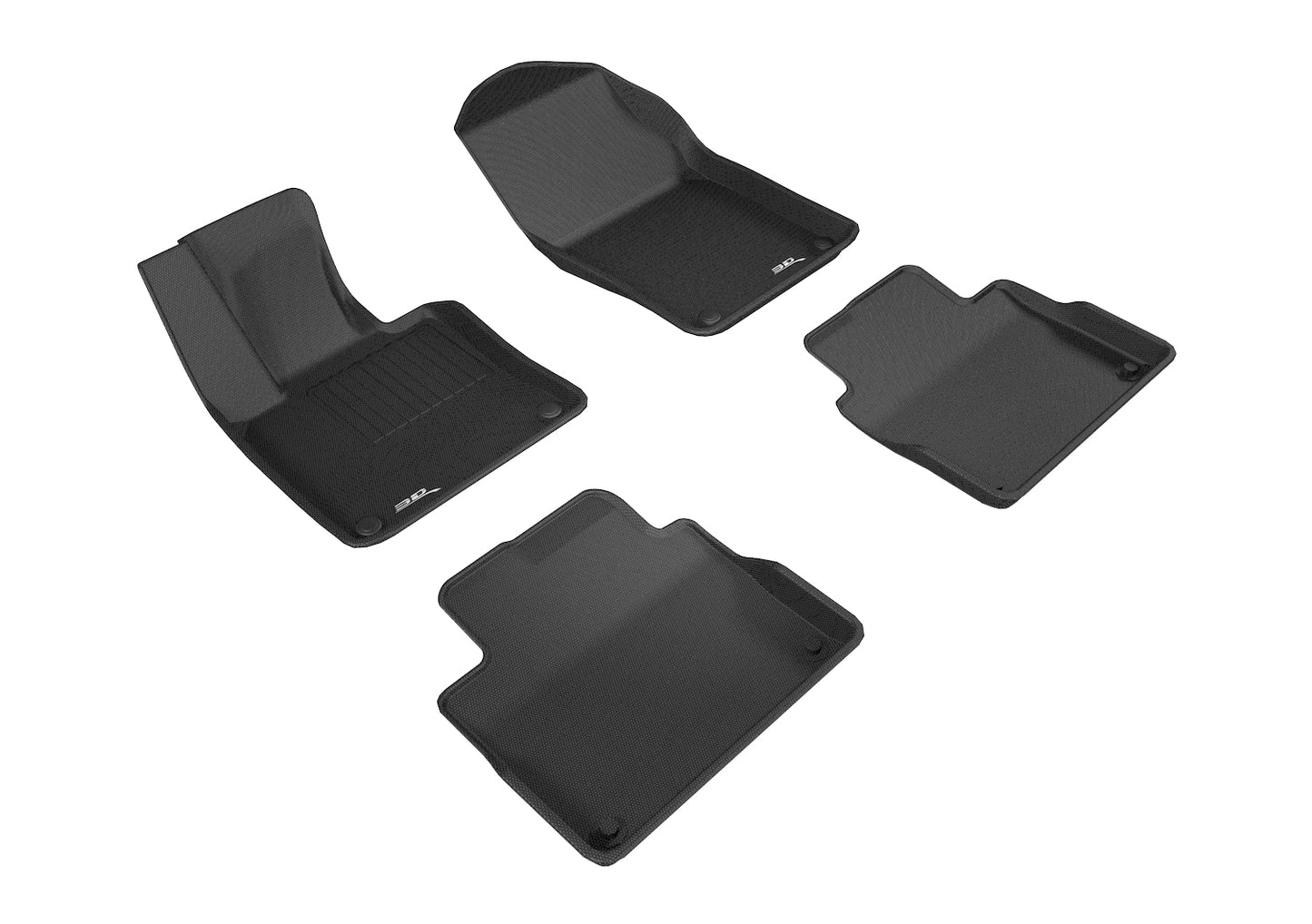 3D MAXpider Custom Fit Floor Liner Black for 2017-2023 VOLVO V90