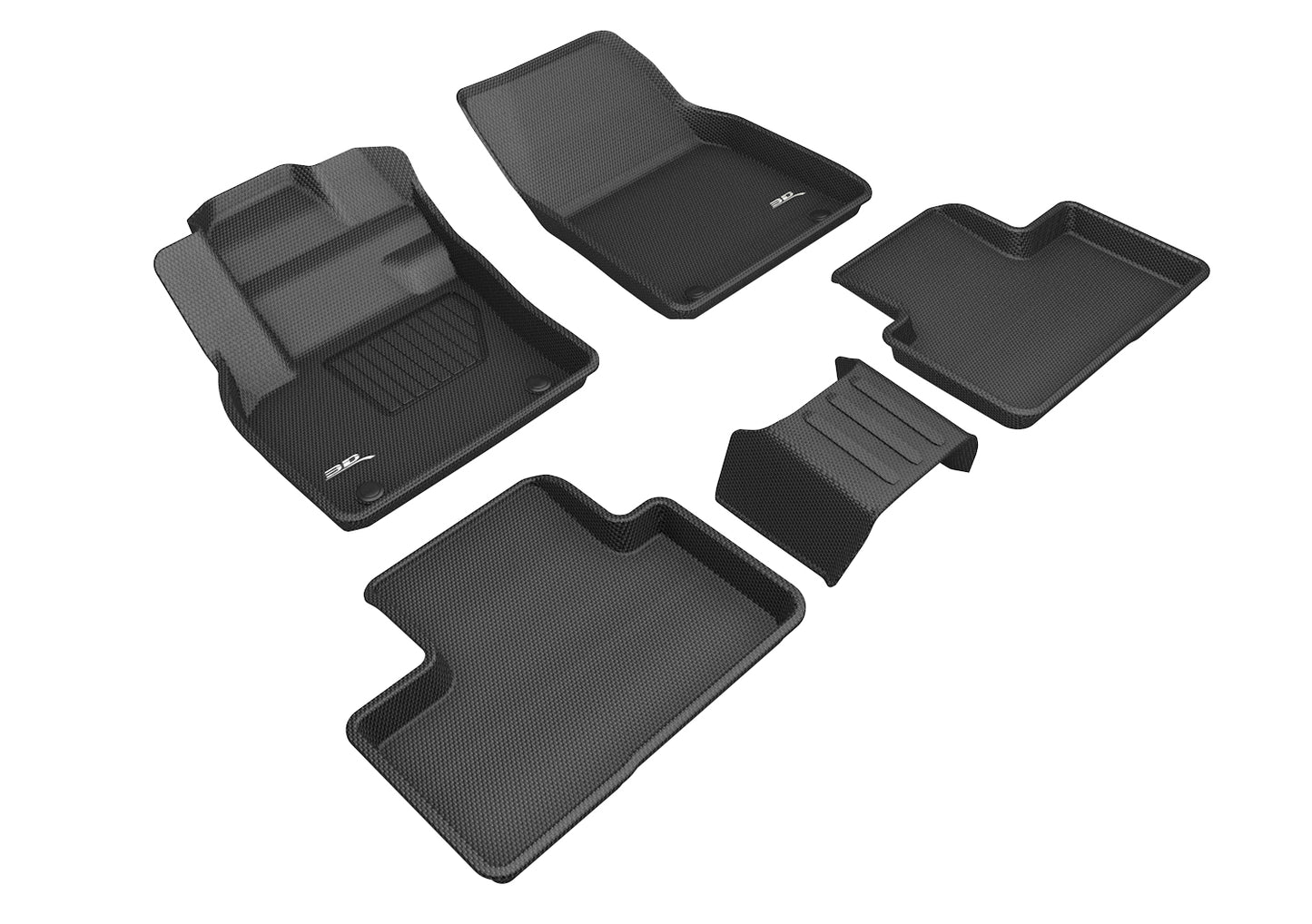 3D MAXpider Custom Fit Floor Liner Black for 2019-2023 VOLVO XC40
