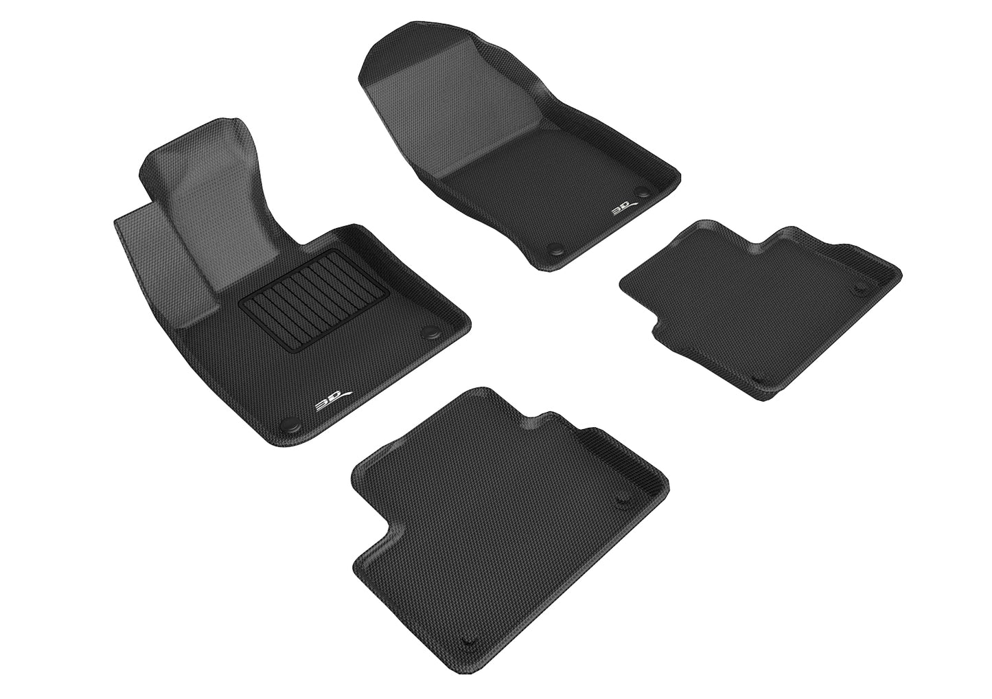 3D MAXpider Custom Fit Floor Liner Black for 2019-2023 VOLVO V60 CROSS COUNTRY