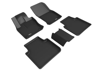 3D MAXpider Custom Fit Floor Liner Black for 2018-2023 VOLKSWAGEN TIGUAN